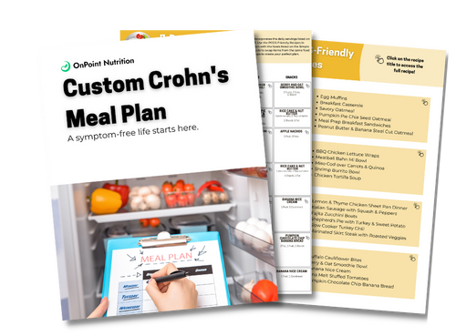Customized Personal Meal Plan - Crohn's