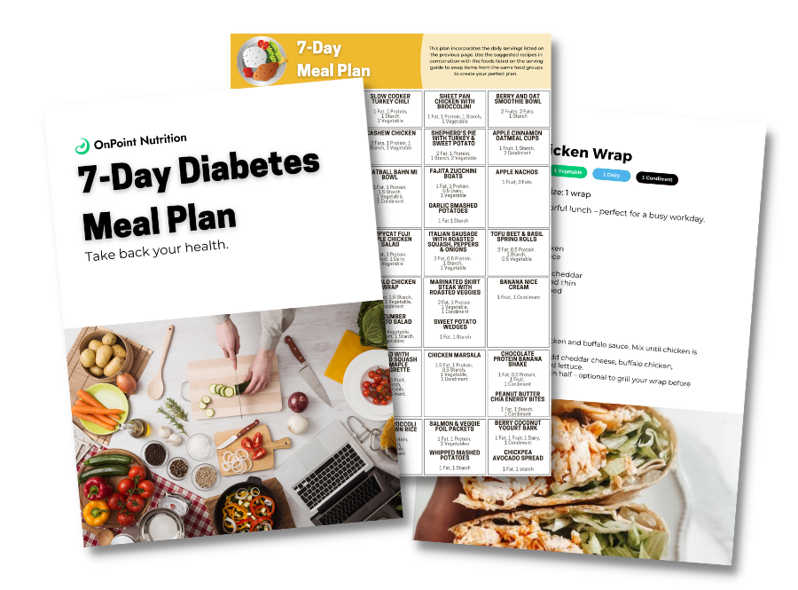 7 Day Diabetes Meal Plan & Foods to Eat and Avoid
