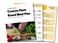 Customized Personal Meal Plan - Vegetarian