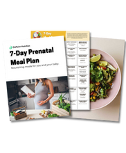 7-Day Prenatal Meal Plan & Foods to Eat and Avoid