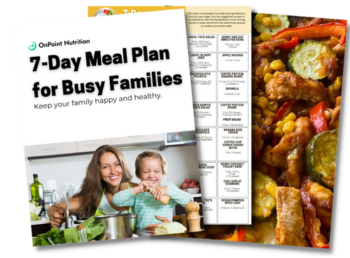Family 7-Day Meal Plan, Foods to Eat & Avoid